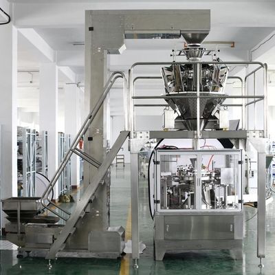 Multifunction Doypack Pouch SS304 Frozen Food Packaging Machine 50bags/Min
