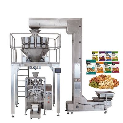 2000g Puffed Food Packing Machine With Weighing Machine
