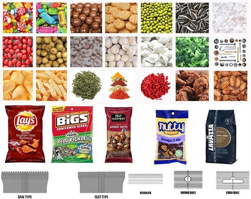 Coffee Beans 3KW Plastic Bag Packaging Machine