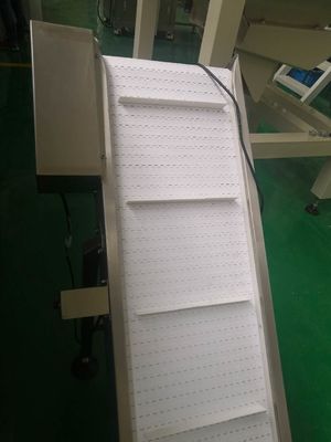 Snack Bag Inclined Cleated Belt Food Grade Conveyor Systems