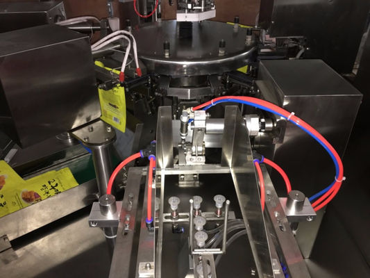 MultiFunction Chips Rotary Pouch Packing Machine 60Bags/Min