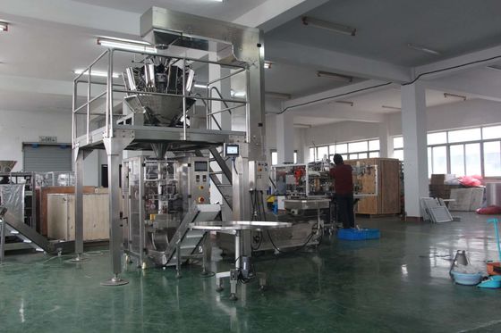 14 Head Weigher VFFS Automatic Food Packing Machine 420mm Width