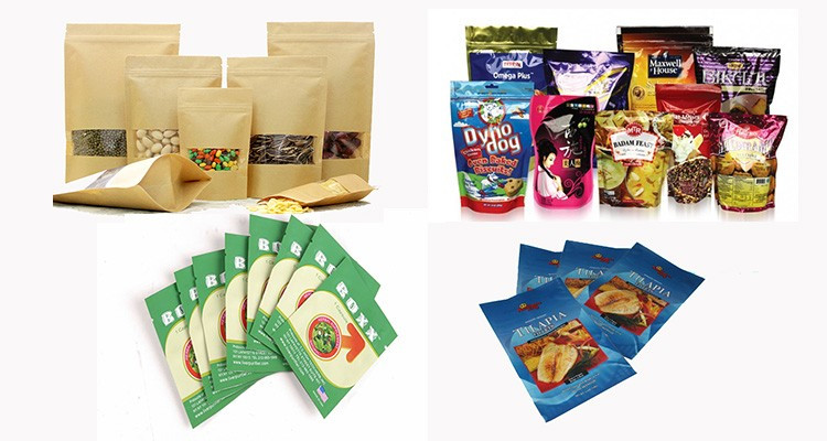 MultiFunction Chips Rotary Pouch Packing Machine 60Bags/Min